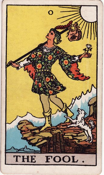 The Fool tarot card